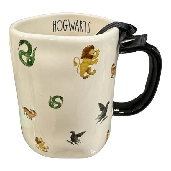 Rae Dunn Mug Harry Potter HOGWARTS Four Houses Witchcraft Wizardry NEW 2024 - Picture 2 of 6
